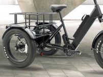 「とにかく荷物が積める“三輪車”」最大積載90㎏！カゴ付フル電動3輪モビリティ「Entre Cargo」新登場