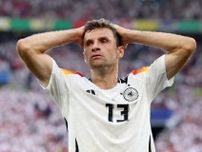 「苦い涙」「なんて悲しいことだ」ドイツ代表の34歳ミュラー、８強敗退に茫然。涙する姿に母国メディアも心痛「夢は劇的に打ち砕かれた」【EURO】