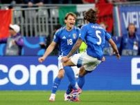 前回王者イタリア、“EURO史上最速弾”許しヒヤリも…アルバニアに逆転勝利で白星スタート