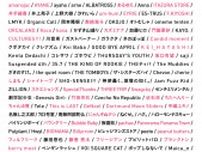『SAKAE SP-RING 2023』藤巻亮太、Base Ball Bear、BIGMAMA、Aile The Shotaら第3弾出演者117組を発表