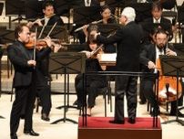 デビュー40周年を迎える三浦章宏、息子・文彰の指揮するARKシンフォニエッタと共に「市制70周年の故郷川西で記念コンサートが出来て幸せ」