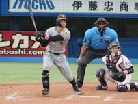 阪神・佐藤輝　完全復活の証!　3打席連続二塁打で今季初の猛打賞「感覚良かった」