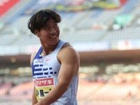 【陸上】男子100mパリ五輪代表・坂井隆一郎「決勝進出を目標に。リレーでは金メダルを」
