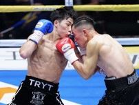 【ボクシング】アマ全日本選手権王者の横山葵海　初陣で2回TKO勝ち　先輩・内山高志氏「めっちゃ強い」