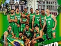 【バスケ男子】ブラジルがパリ五輪切符獲得！Bリーグ選手の活躍でラトビアに大勝、8月2日に日本と対戦