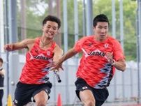 【陸上】男子400メートルリレー　今季チームベストで優勝　五輪へ弾み