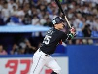 全パ・岡　ロッテでは83年落合以来の2試合連続アーチ　明大出身、神宮は「凄く懐かしいな、と」