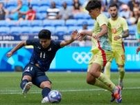 【サッカー男子】日本が再び失点…　金メダル候補スペイン戦　準決勝進出へ正念場続く