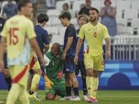 サッカー男子日本　金メダル候補スペインに善戦も8強敗退…56年ぶりのメダルならず藤田、小久保が号泣