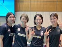 木村沙織 女子日本代表NTC合宿に 笑顔あふれる仲良しショット公開