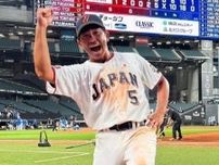 "熱男"こと松田宣浩 ホークスのレジェンド達との豪華2Sを公開