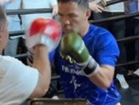 抜群の仕上がり！？ ”伝説のボクサー”が日本で公開練習