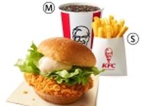 KFC、260円引き「チキンフィレバーガーセット590円」キャンペーン、5月8日から28日まで、11種のハーブ&スパイスを使った1枚肉にオリーブオイル入りマヨソース/ケンタッキーフライドチキン