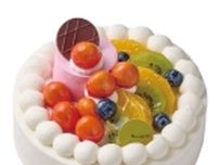 シャトレーゼ、6月限定ケーキ「国産さくらんぼのデコレーション」発売、イチゴ･ラズベリー･カシスムース、オレンジやキウイフルーツもトッピング
