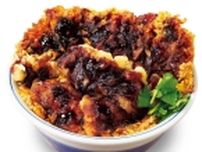 【かつや】「豚ロース天＋チキンカツ2枚」を豪快にのせた「全力飯。」販売