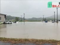 大雨・氾濫被害から一夜明け　工場や道路で復旧作業続く　住宅など浸水被害４０件以上　北海道