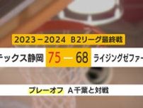 【Bリーグ】B2ベルテックス静岡が昇格1年目でプレーオフ進出を決める　最終戦で福岡を下す