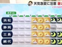 静岡県内は半数以上で今年一番の暑さに　13日は午後から大気不安定【静岡・ただいま天気 6/12】