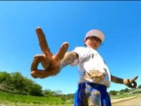 「ムニャムニャしてる」ふゆみずたんぼで児童が手植えの田植え　宮城・登米市