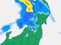 【大雨情報】梅雨前線北上で3日は日本海側中心に大雨のおそれ　宮城県でも警報級大雨の可能性　土砂災害など注意・警戒「岩手・盛岡の楽天ナイトゲームにも影響か」
