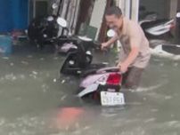 台風3号　フィリピン22人、台湾3人死亡　台湾南部の高雄では洪水発生