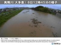 千葉県　多くの河川で氾濫危険水位を超える　大多喜町は内水氾濫のおそれ