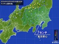 関東　朝6時も都心の積雪7センチ　シャーベット状や路面凍結も　特に注意すべき所は