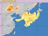 16日午後〜18日　西日本から北日本で黄砂飛来　洗濯物や車などの汚れに注意