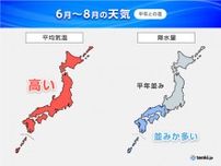 3か月予報　全国的に高温　蒸し暑さで熱中症リスク増　沖縄〜東日本は大雨にも注意