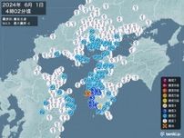 高知県で震度4の地震　津波の心配なし