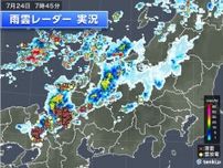 活発な雷雲が近畿や北陸を東進中　大阪周辺も急な激しい雨や落雷、竜巻など注意
