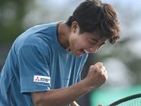 18歳の松岡隼 ITF大会初の4強