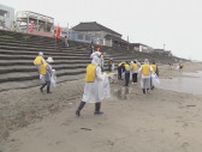 楽しみながらゴミ拾い　新発田市の海岸で「スポGOMI大会」 《新潟》