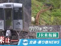 【交通･乗り物NEWS】被災から2年　運休が続くJR米坂線の未来は　廃線となった県外の路線を通じて考える 《新潟》