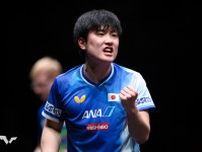 張本智和が天敵撃破後に振る舞ったスポーツマンシップに海外感動「信じられない」「壮絶な死闘直後なのに…」