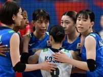 女子バレー日本、ライバル中国を叩き「ポイント差」急接近！ 次戦でアジア最上位国に浮上する可能性も【ネーションズリーグ】