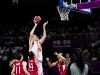 “220cm”の17歳女子バスケ選手が日本代表を“粉砕”...大会歴代最多44得点の大暴れで中国代表をグループ１位に導く【U18女子アジアカップ】
