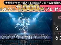櫻坂46の東京ドーム公演、Leminoで生配信＆リピート配信決定　dポイント還元キャンペーンも開催