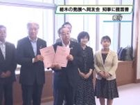 栃木の発展へ知事に提言書　栃木県経済同友会