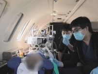 心臓病の0歳男の子を石川から愛知へ…県営名古屋空港が拠点『ドクタージェット』試験運航開始し初めての搬送