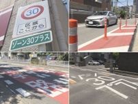 なくならない“信号無視”による事故 名古屋で進む歩行者守る対策 住民主導の速度規制エリアや路面標示の工夫も