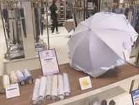 強風でも折れにくい傘など…梅雨入りを前に名鉄百貨店で『レインフェア』雨傘やレインシューズなど販売