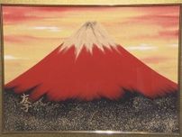 “赤富士”をテーマに…俳優で日本画家のあいはら友子の絵画展 約50点を展示・販売 名鉄百貨店で7/8まで