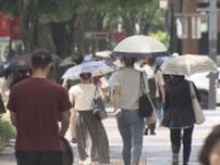 予想最高気温は名古屋などで37度…27日の東海3県は各地で35度超の厳しい暑さ 熱中症警戒アラートが3県に