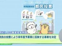 『あなたの一票が東京の未来を変える』  都民・大学研究者による事業提案制度都民投票が開始