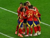 【欧州選手権】スペイン２連勝で決勝トーナメント進出　イングランドは１６強入り持ち越し