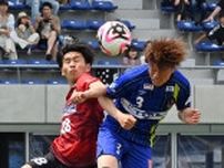 ラインメール4発快勝／サッカー・JFL
