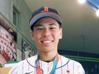 日大三高安田さん 「魔球」駆使し、世界一に貢献 18歳以下の野球世界大会〈町田市〉