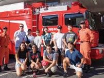 米国スタンフォード大学生が慶応大学生との国際交流の一環で葉山町を訪問〈逗子市・葉山町〉
