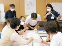 感染症想定し合同訓練 多摩病院で約70人が参加〈川崎市多摩区〉